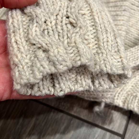 Chunky knit cropped cardigan - Picture 7 of 8